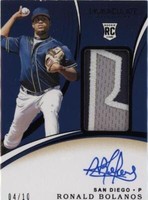 2020 Panini Immaculate Collection - Ronald Bolanos #155