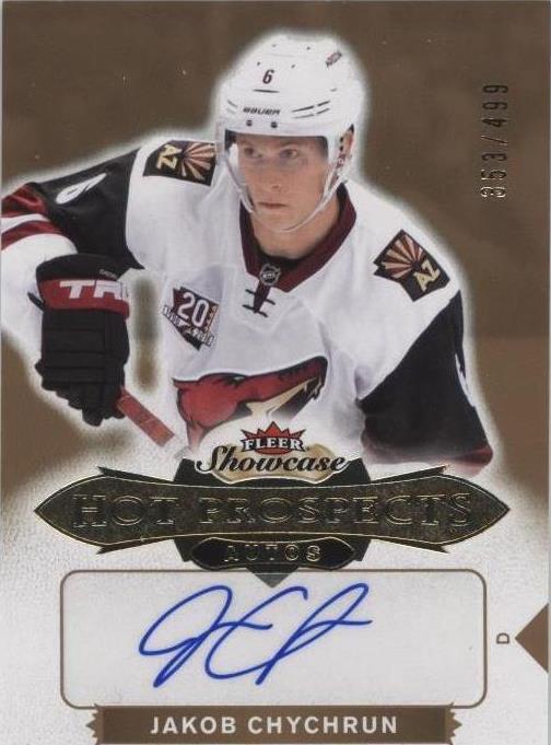 2016-17 Upper Deck Fleer Showcase - Jakob Chychrun #168