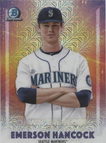 2021 Bowman Chrome - Emerson Hancock #DG-11