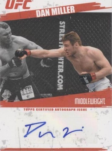 2009 Topps UFC - Dan Miller #FA-DM