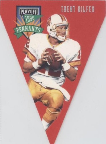 1996 Playoff Pennants Trent Dilfer #29