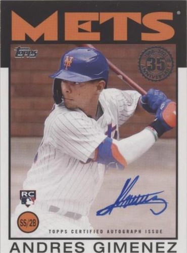 2021 Topps Update Series - Andres Gimenez #86A-AGI