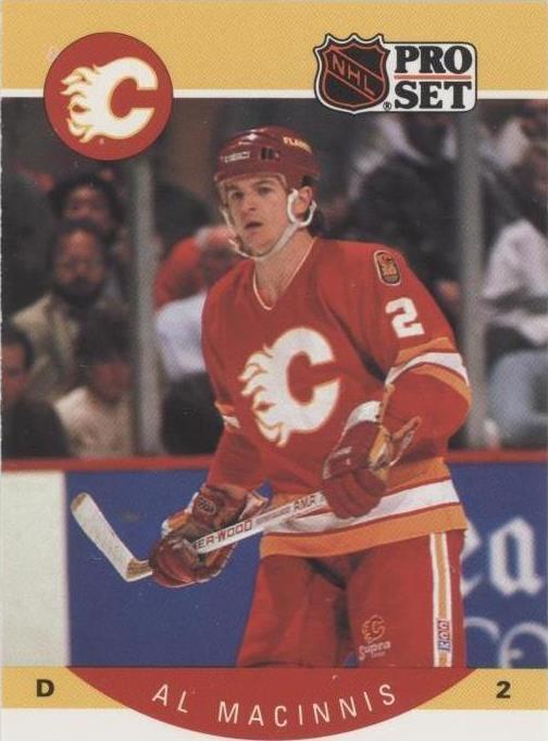 Juego profesional 1990-91 - Al MacInnis #35