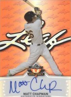 2014 Leaf Valiant - Matt Chapman #BA-MC3