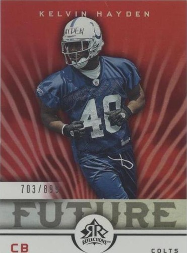 2005 Upper Deck Reflections Kelvin Hayden #127