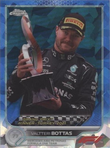 2022 Topps Chrome Sapphire Edition Formula 1 - Valtteri Bottas #166