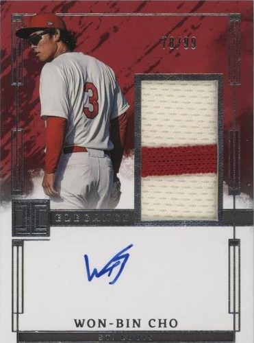 2024 Panini Impeccable - Won-Bin Cho #EPJ-WBC