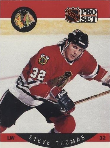 1990-91 Pro Set - Steve Thomas #62