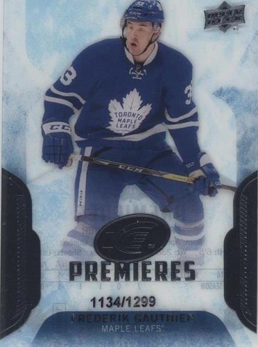 2016-17 Upper Deck Ice - Frederik Gauthier #102