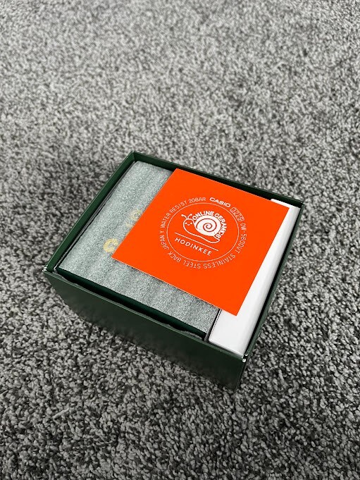 Pre-owned Casio Online Ceramics For Hodinkee G-shock Ref. 5600 2023