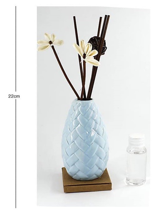 Diffusore Profumo Aroma Profumatore Ceramica Deodorante Ambiente 10ml 10183 dfh