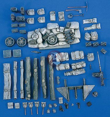 Verlinden 1/35 M4 Sherman Tank Stowage Accessories Set for Tamiya 35190 1808
