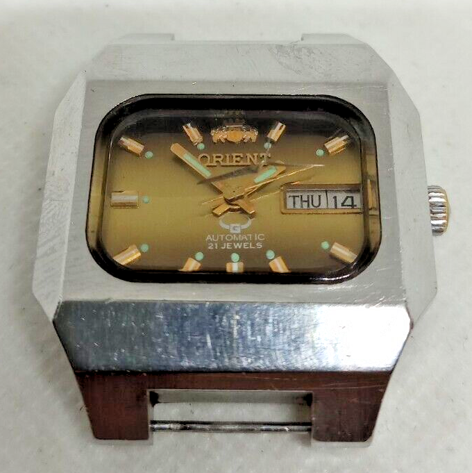 Vintage Men s automatic watch Orient Y469660 Made in Japan 70 s