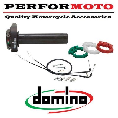 Domino XM2 Quick Action Throttle & Universal Cables to fit Sonik Bikes