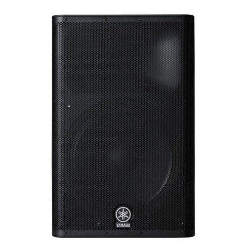 Yamaha DXR15 15' 1100W 2-Way Active Loudspeaker(2) w/Speaker Stands &Audio Cable