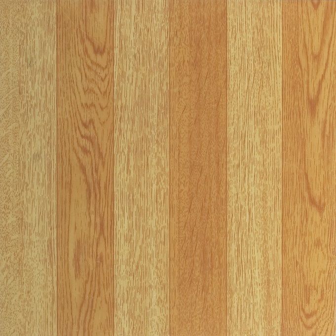 Light Oak Plank Wood Self Stick Adhesive Vinyl Floor Tiles - 100 Pcs 12" x 12"