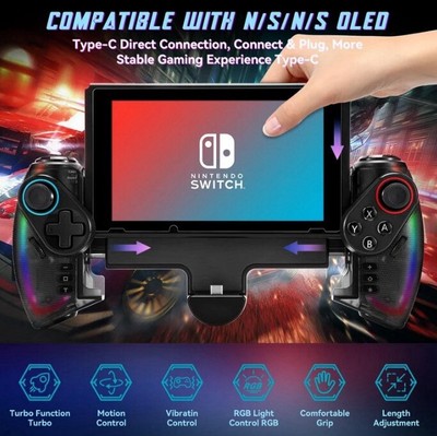 Handheld Controller Grip Console Gamepad For Nintendo Switch/OLED Vibration NS