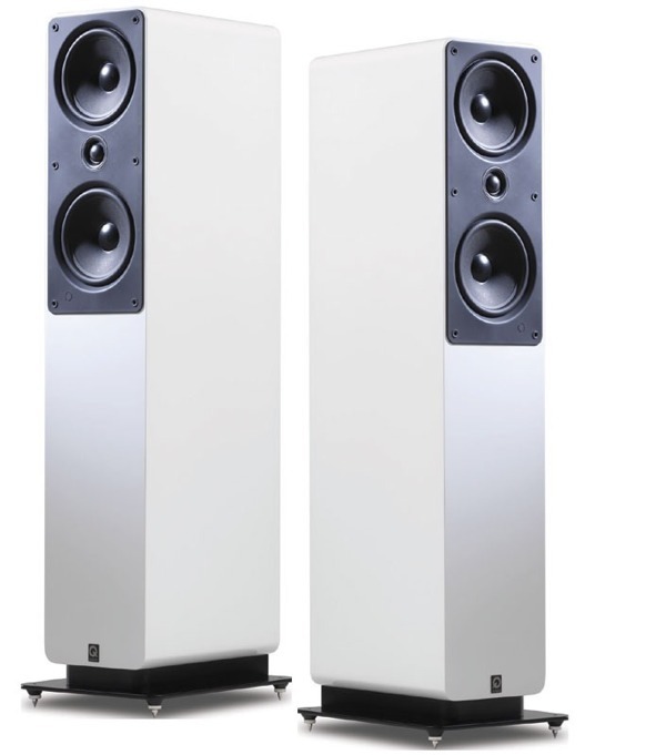Q Acustics Gloss White floor standing speakers in Aberdeen Gumtree