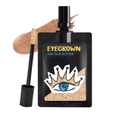 Eyecrown Tok Talk Glitter Eyeshadow 6g Color No. 1 Kitten Tail