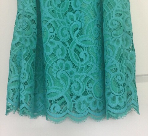 Lilly Pultzer Polyester/nylon  Lining Baby Blue Women’s Dress Sz 14 Euc