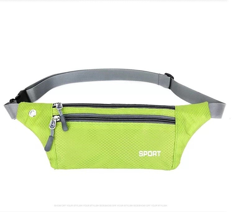 Waterproof Running Belt Fanny Pack Waist Pouch Outdoor Camping Hiking Zip Bag
