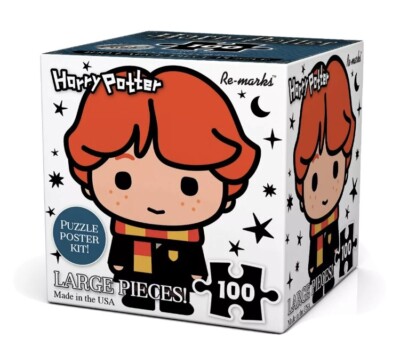 New Re-marks Harry Potter RON 100 Piece Large Piece Puzzle Poster Kit 10  X 10 