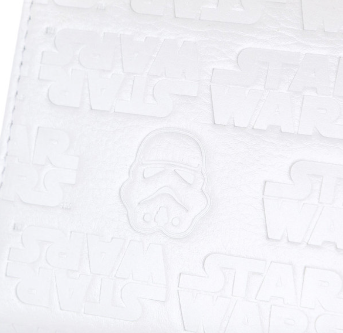 Stormtrooper Star Wars Samantha Thavasa Wallet Zip-around Leather White Sold Out
