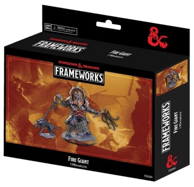 WizKids Dungeons and Dragons Frameworks: Огненный великан и Адская гончая