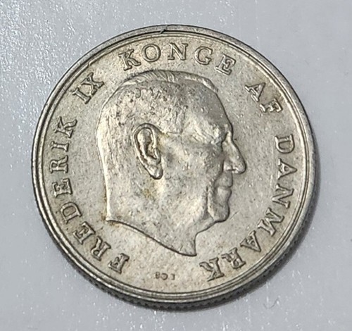 DENMARK 🇩🇰 ONE (1) KRONE COIN 1964 (KING FREDERICK IX) | eBay