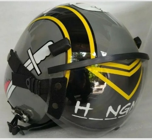 SIZE XL-XXL TOP GUN MAVERICK HGU-55 "HANGMAN"FIGHTER PILOT HELMET + PIN