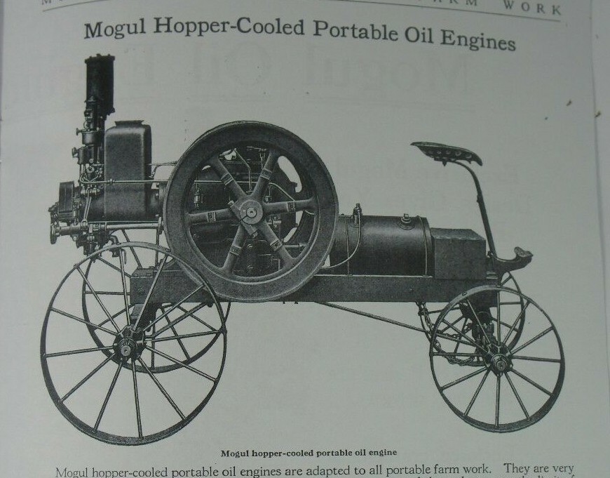 IH International Harvester Corporation Mogul Oil Engines Stationary Brochure