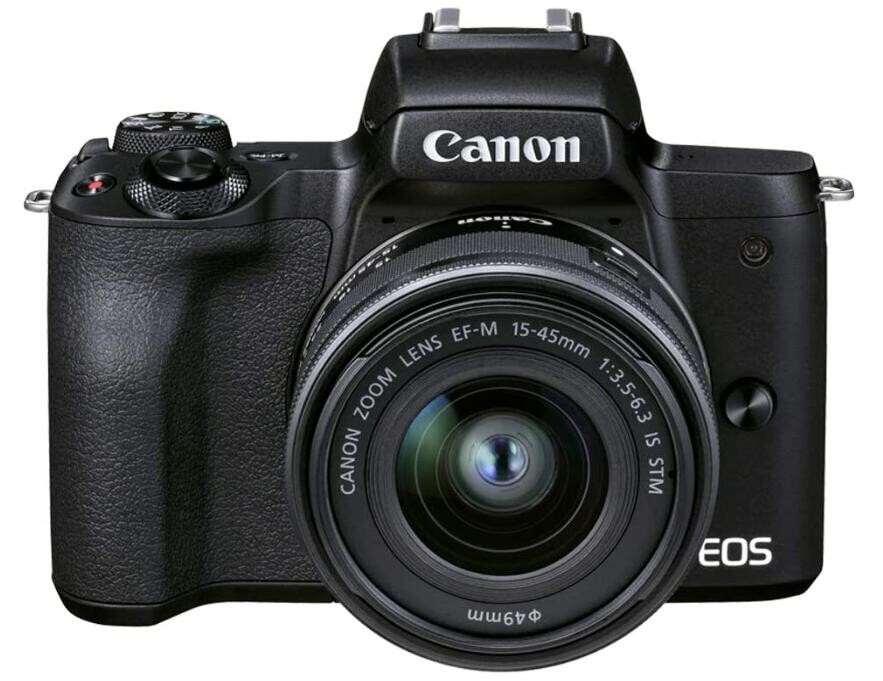 Canon Mirrorless SLR Camera EOS Kiss M2 Standard Zoom Lens Kit