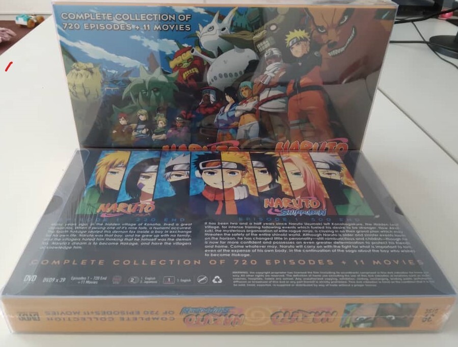 NARUTO SHIPPUDEN DVD ボックスセット 11枚セット逆輸入 Amazon.com