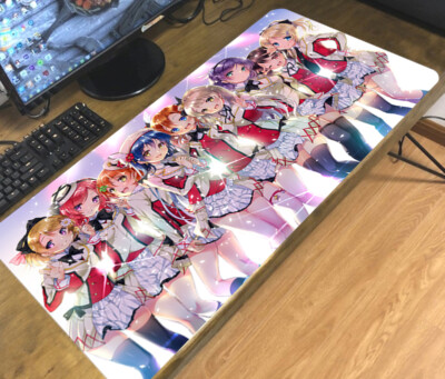 Love Live! Girls Anime Mouse Pad Large Keyboard Mat Desk Pad Gaming Play Mat