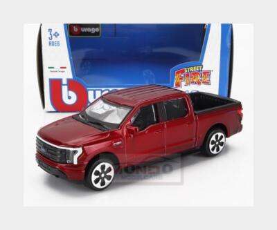 1:43 BURAGO Ford Usa F-150 Lightning Pick-Up 2022 Red Met BU30467R MMC