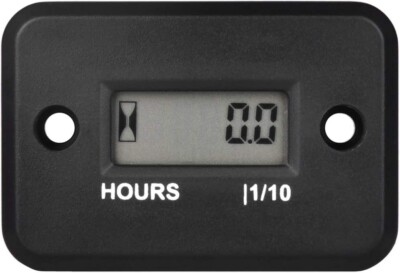 Inductive Hour Meter,Maintenance Reminder For Marine Boat Motorcycle Waterproof