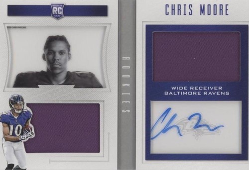 2016 Panini Playbook Chris Moore #123