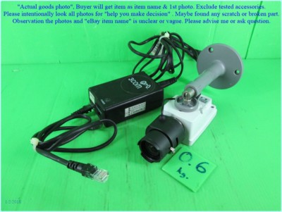 AXIS M1113, PPoE Security Camera+POE power supply set as photos, sn:7021, Tested