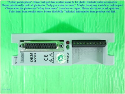 Parker OEM750, Stepper Driver as photo, sn:RANDOM, Fail-Not working-Not power.