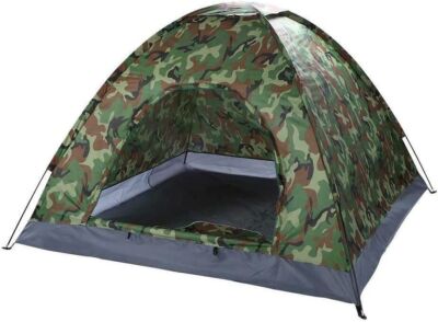 Waterproof 1-2 Person Tent Backpacking Hiking Camping Tent Sun Shelter Folding