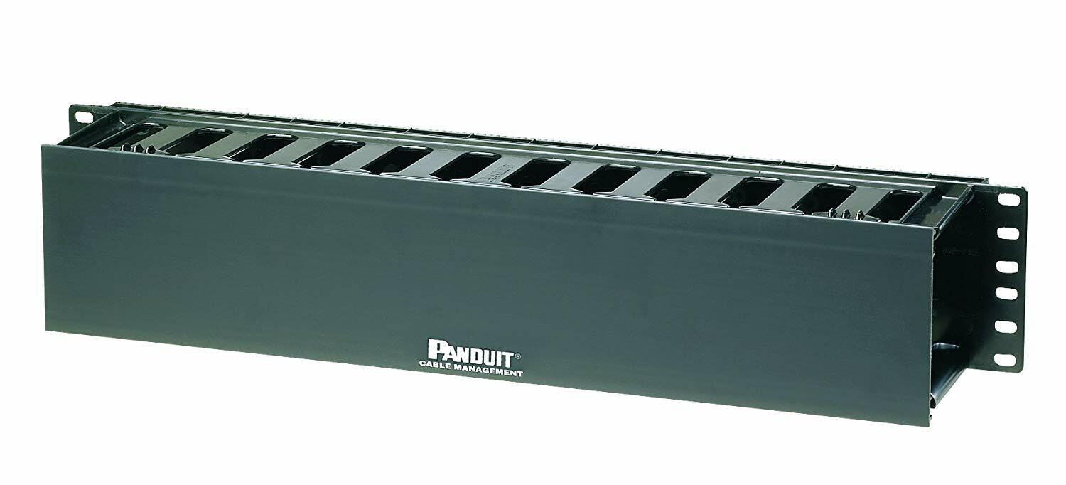WMPF1E Panduit Horizontal Cable Manager with Cover