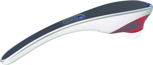 Super Wave Powerful Cordless Massager Back Neck Foot Hand 6 Speed 9 Heads