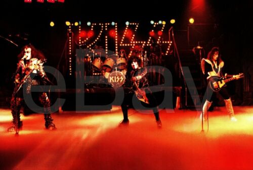 KISS 1975 / 76 ROCK AND ROLL OVER Era Live Group Shot 24 x 36 Custom Poster 