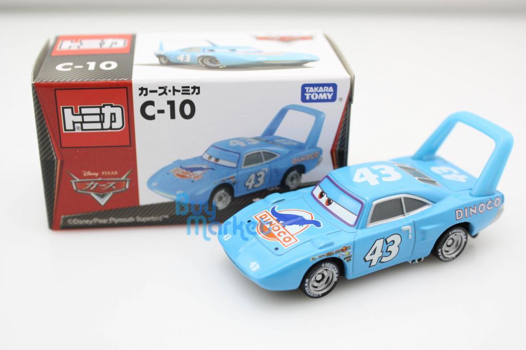 Takara Tomy - ミニミニカーズ Tomica Takara Tomy Disney Mini CARS 2 Blue KING C-10 Car