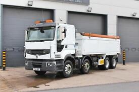 image for 2014 (14) RENAULT Premium Lander  380DXi 8X4 Alloy Insulated Tarmac Tipper
