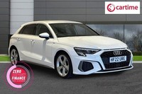 2022 22 AUDI A3 1.5 TFSI 35 S LINE SPORTBACK 5DR PETROL S TRONIC EURO 6 (S/S) (1