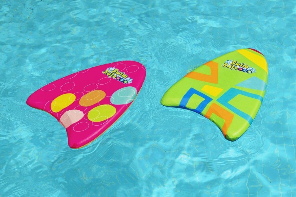 Tavola Nuoto Gonfiabile 42x32x3cm Bambini 3-6 Anni Mare Piscina Estate dfh