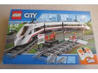Lego City High-Speed Passenger Train (60051), Age 6-12, 100% Complete with Box & Manuals