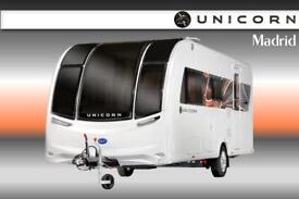 image for Bailey Unicorn 5 Madrid, NEW 2023, 4 Berth, Touring Caravan