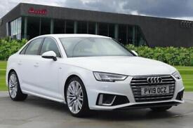 image for 2019 Audi A4 S line 35 TFSI  150 PS S tronic Auto Saloon Petrol Automatic